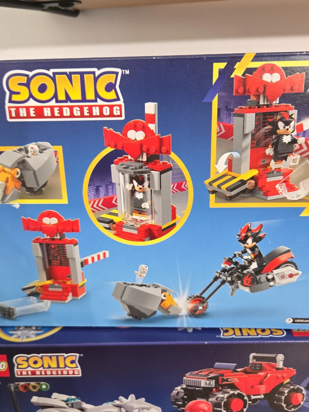 LEGO Sonic Lot 76995, 76996 & 7718 Shadow Knuckles Silver Rouge Sealed